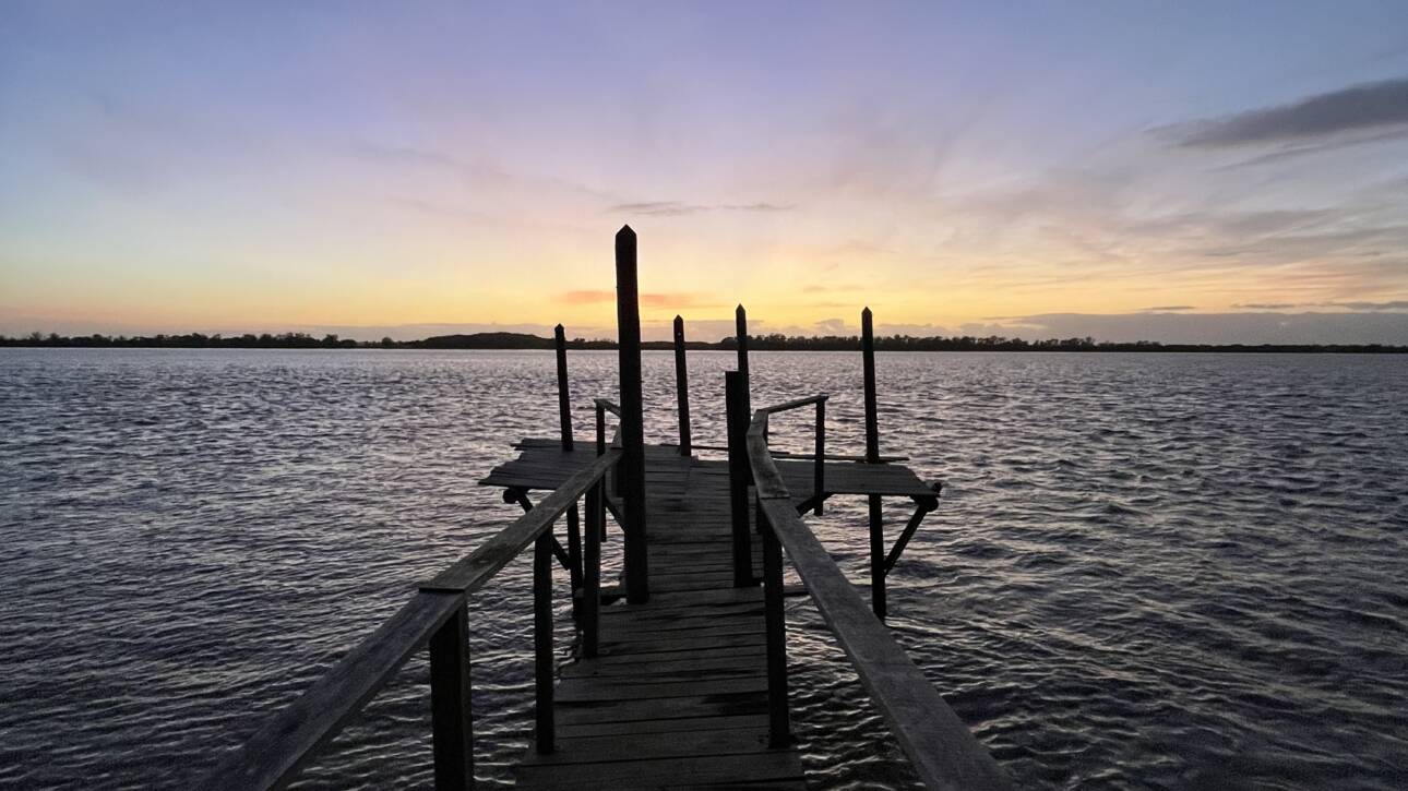 couché de soleil Blaye en Gironde