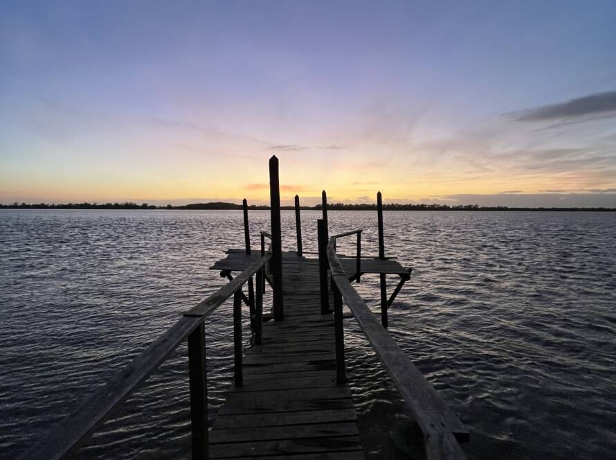 couché de soleil Blaye en Gironde
